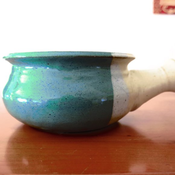 Handmade Pottery French Onion Chili Soup Mug Bowl - Picture 8 of 11